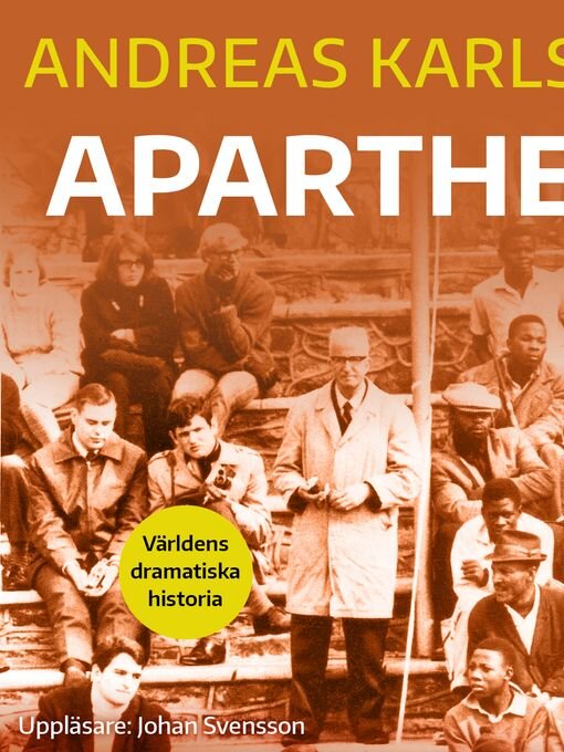 Title details for Apartheid by Andreas Karlsson - Wait list